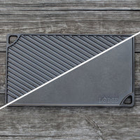 Lodge - Double Play Reversible Cast Iron Grill/Griddle - LDP3CN
