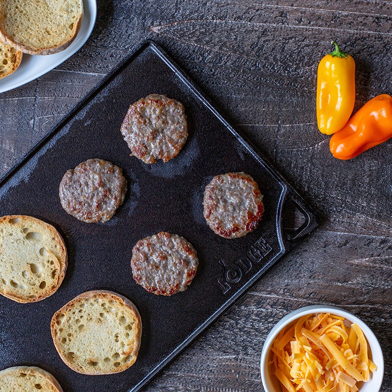 Lodge - Double Play Reversible Cast Iron Grill/Griddle - LDP3CN