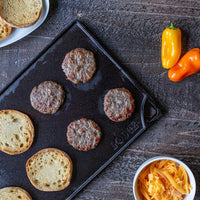 Lodge - Double Play Reversible Cast Iron Grill/Griddle - LDP3CN