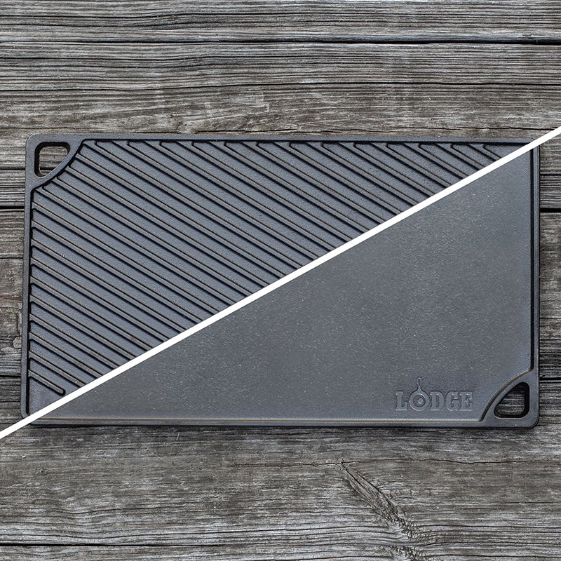 Lodge - Double Play Reversible Cast Iron Grill/Griddle - LDP3INT