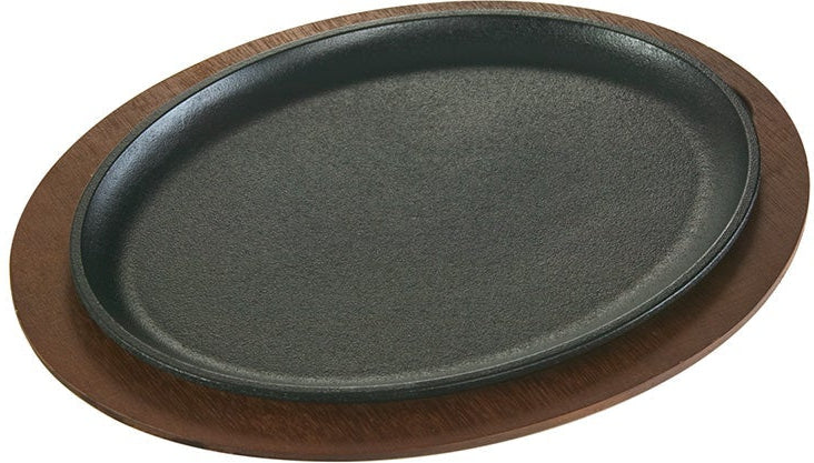 Lodge - Jumbo Oval Walnut Wood Underliner - UJOP