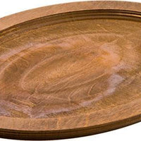 Lodge - Jumbo Oval Walnut Wood Underliner - UJOP