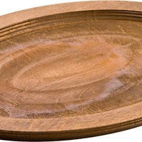 Lodge - Oval Walnut Wood Underliner - UOPB