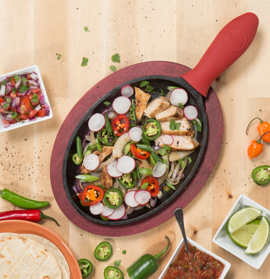 Lodge - Oval Wood Underliner Red - UOPB1