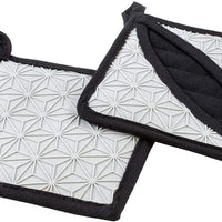 Lodge - Silicone & Fabric Potholder/Trivet Grey - ASFPH05
