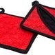 Lodge - Silicone & Fabric Potholder/Trivet Red - AS7SKT61