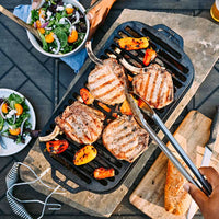 Lodge - Sportsman's Pro Cast Iron Grill - LSPROGINT