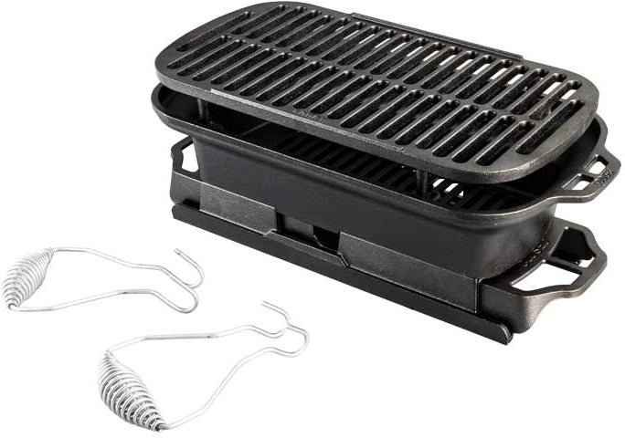 Lodge - Sportsman's Pro Cast Iron Grill - LSPROGINT