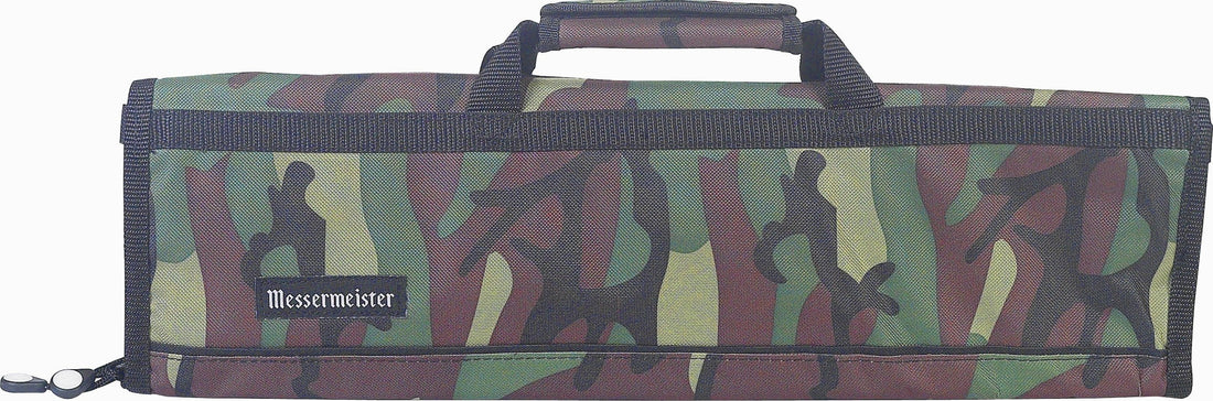 Messermeister - 8 Pocket Camouflage Padded Knife Roll - 2088-8/C