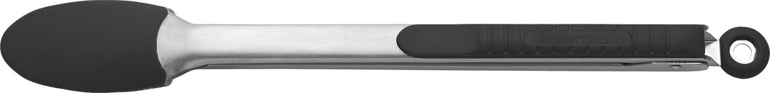 Messermeister - Black 12" Silicone-Coated Locking Tongs - 800-94