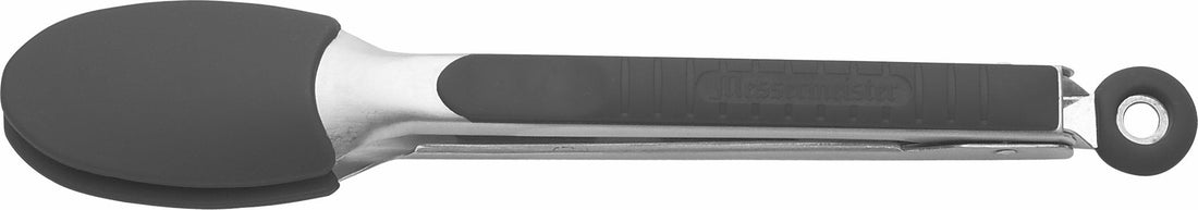 Messermeister - Black 9" Silicone-Coated Locking Tongs - 800-95