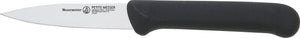 Messermeister - Black Petite Messer 3" Spear Point Parer with Matching Sheath - 102/B
