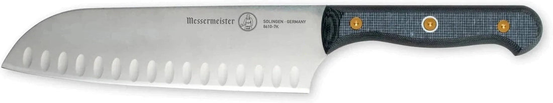 Messermeister - Custom 7" Kullens Santoku Knife - 8610-7K