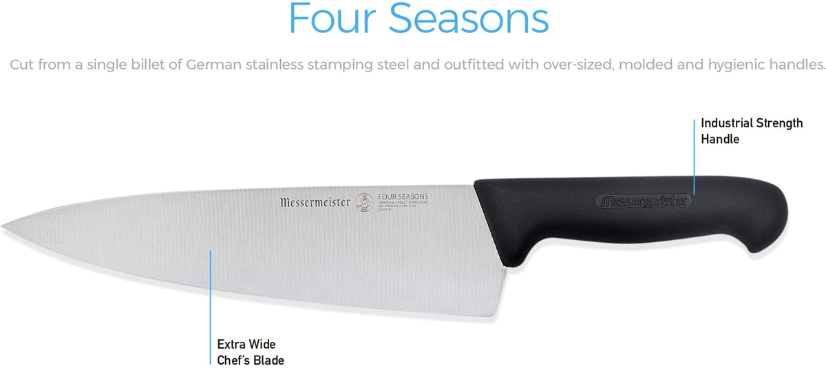 Messermeister - Four Seasons 10" Round Tip Kullenschliff Slicer - 5019-10K