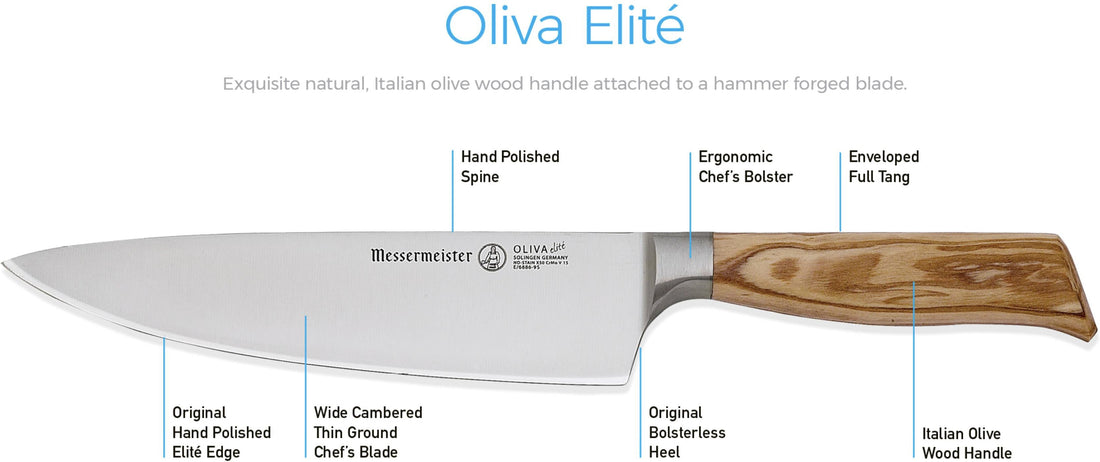 Messermeister - Oliva Elite 3 PC Starter Set - E/6000-3S