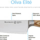 Messermeister - Oliva Elite 6" Reverse Scalloped Utility Knife - E/6677-6
