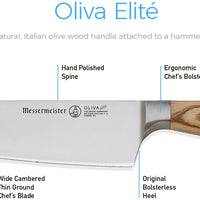 Messermeister - Oliva Elite 7" Kullenschliff Santoku Knife - E/6610-7K