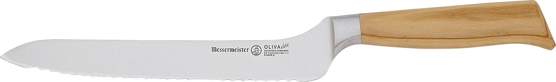 Messermeister - Oliva Elite 8" Scalloped Offset Knife - E/6644-8