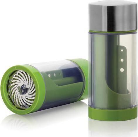 Microplane - 2-in-1 Herb Mill Green - 48716