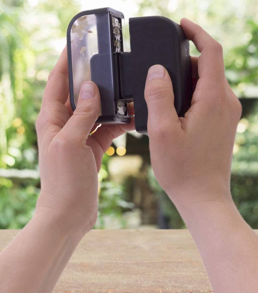 Microplane - Garlic Slicer Mincer Set Black - 48048