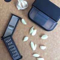 Microplane - Garlic Slicer Mincer Set Black - 48048