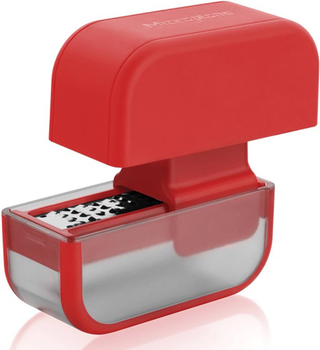 Microplane - Garlic Slicer Mincer Set Red - 48148