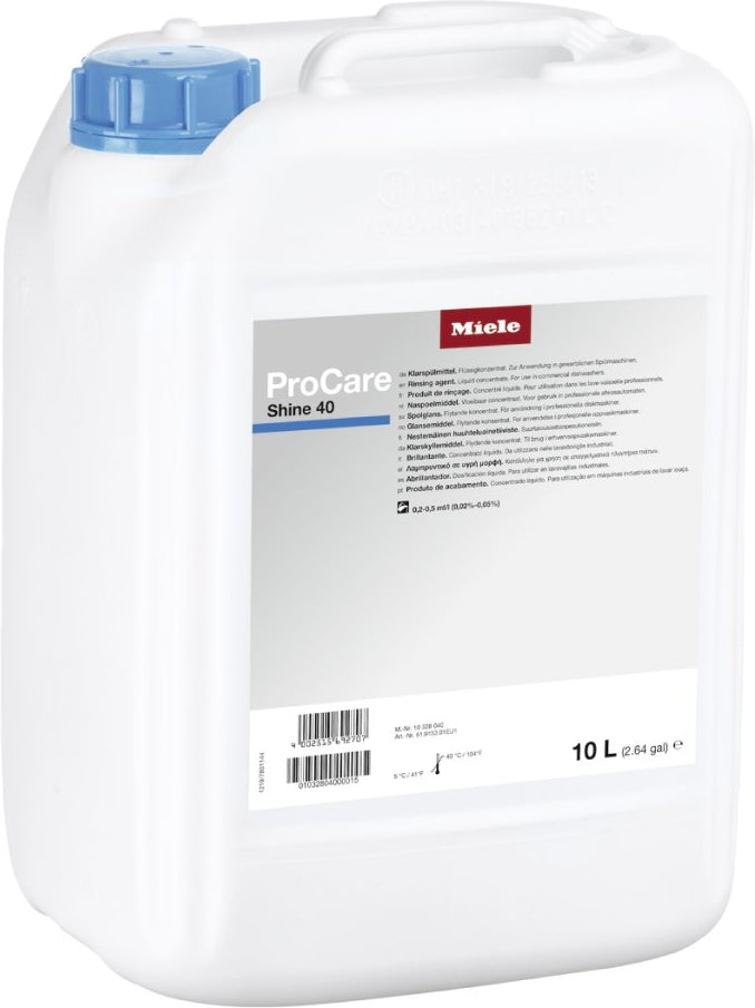 Miele - ProCare Shine Rinse Aid 10L - 40-10L
