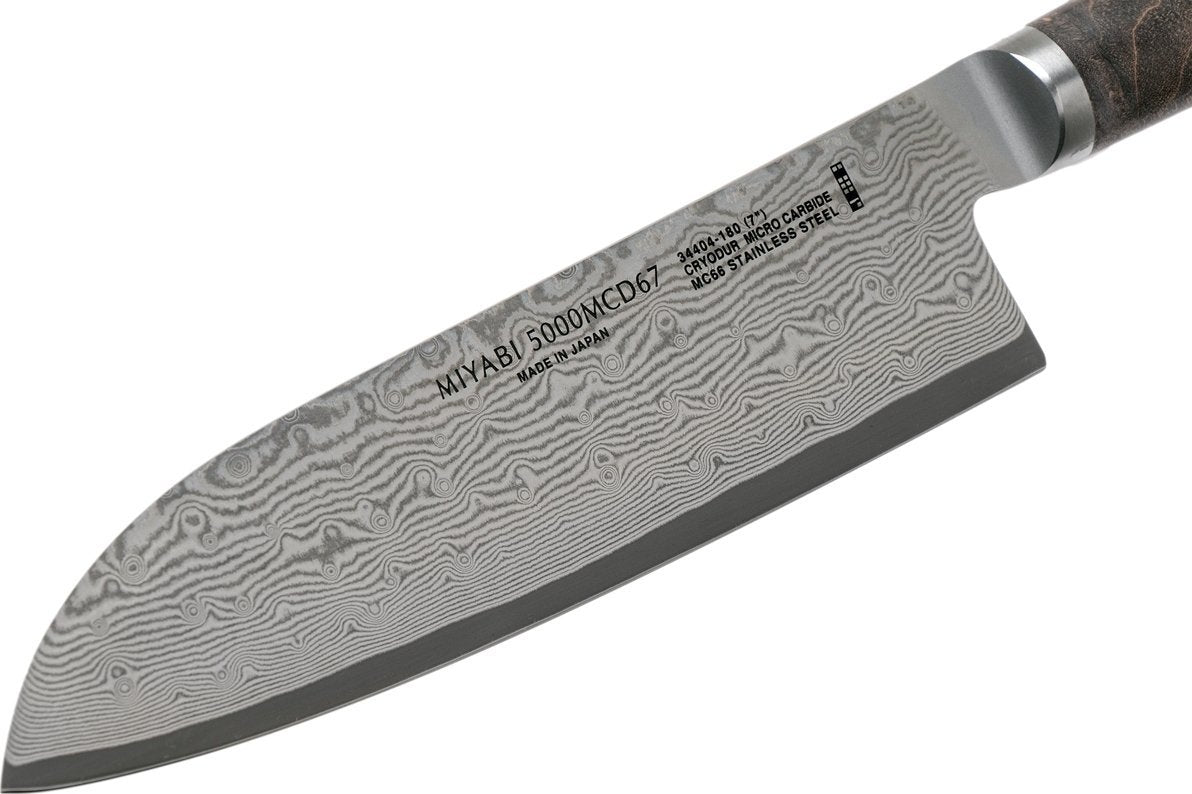 Miyabi - 5000MCD 67 7" Santoku Knife 18cm - 34404-181