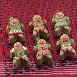 Nordic Ware - Gingerbread Kids Cakelet Pan - 59901