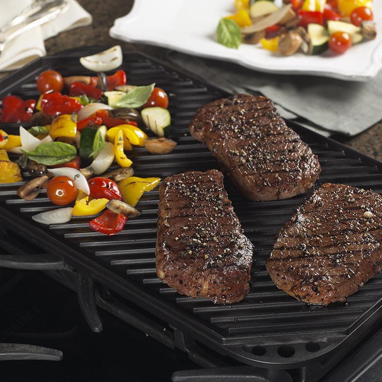 Nordic Ware - ProCast Reversible 2-Burner Griddle - 59377