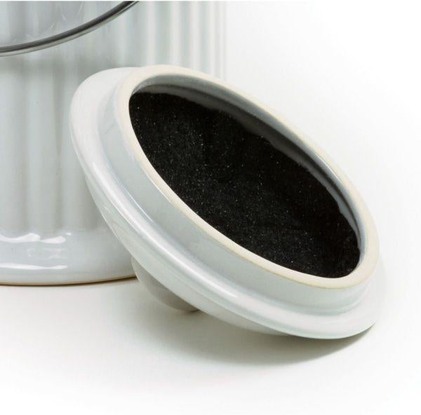 Norpro - 1 Gallon Ceramic Compost Crock White - 93