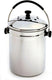 Norpro - 1 Gallon Grip-Ez Stainless Steel Compost Keeper - 95