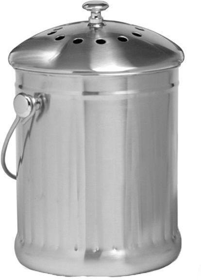 Norpro - 1 Gallon Stainless Steel Compost Keeper - 94