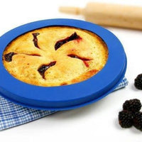 Norpro - 10" Blue Silicone Pie Crust Shield - 3278