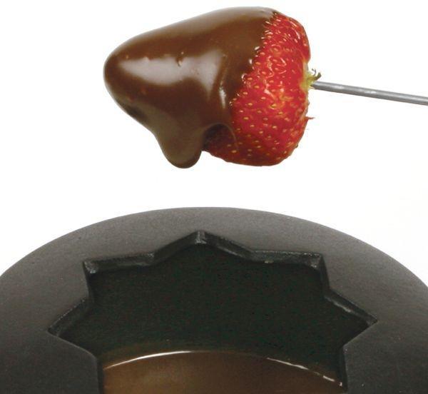 Norpro - 10 Piece Set Cast Iron Fondue Set - 509