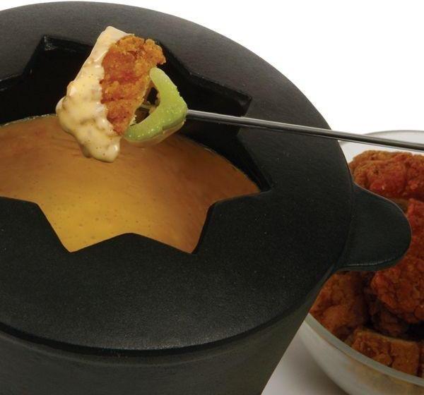 Norpro - 10 Piece Set Cast Iron Fondue Set - 509