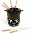 Norpro - 10 Piece Set Cast Iron Fondue Set - 509