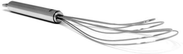 Norpro - 11" Krona Stainless Steel Flat Whisk - 2318