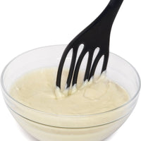 Norpro - 12" Black Jumbo Fiskie The Ultimate Fork & Whisk Combo - 1723