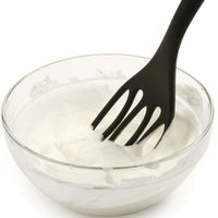 Norpro - 12" Black Jumbo Fiskie The Ultimate Fork & Whisk Combo - 1723