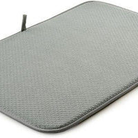 Norpro - 12" x 18" Gray Dish Drying Mat - 329
