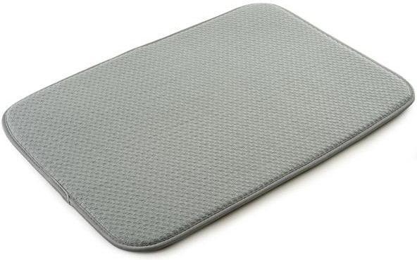 Norpro - 12" x 18" Gray Dish Drying Mat - 329