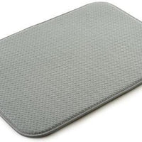 Norpro - 12" x 18" Gray Dish Drying Mat - 329