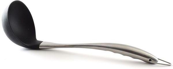 Norpro - 12.75" Stainless Steel & Silicone Soup Ladle - 1330