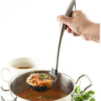 Norpro - 12.75" Stainless Steel & Silicone Soup Ladle - 1330