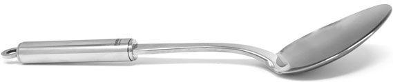 Norpro - 13" Krona Stainless Steel Solid Spoon - 1221