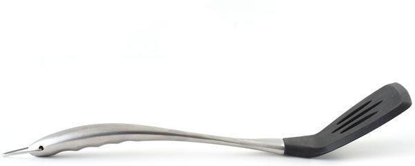 Norpro - 14" Stainless Steel Silicone Slotted Turner - 1331