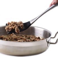 Norpro - 14" Stainless Steel Silicone Slotted Turner - 1331