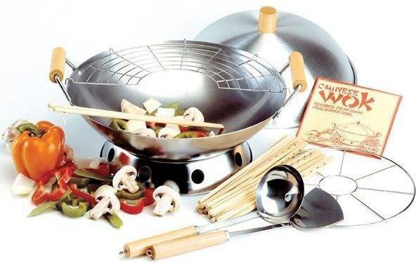 Norpro - 14" Wok (10 Piece Set) - 506