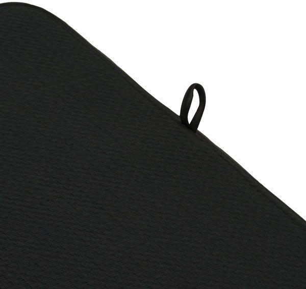 Norpro - 16" x 18" Black Dish Drying Mat - 359E